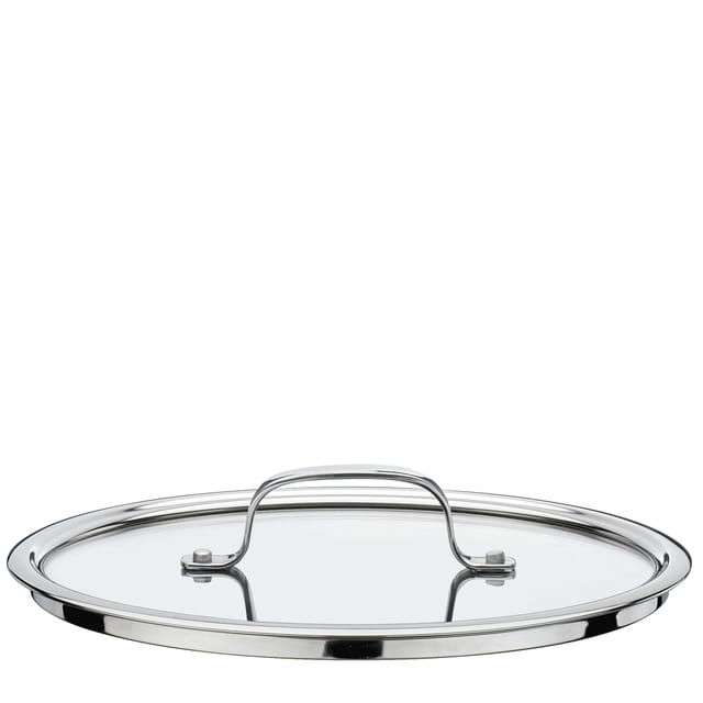 Deckel, Glas/edelstahl, Durchmesser 24 Cm / Feder