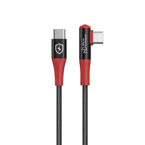 Microconnect Mc-angcusbc-sc-240w Abgewinkelter Datenblocker Usb-c Auf Usb-c 240w