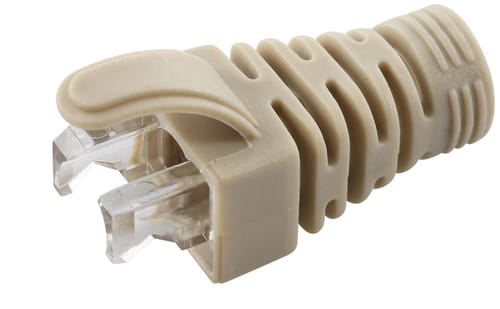 Rj45-zugentlastungsstecker, Cat5e/6/6a, 6,5 Mm