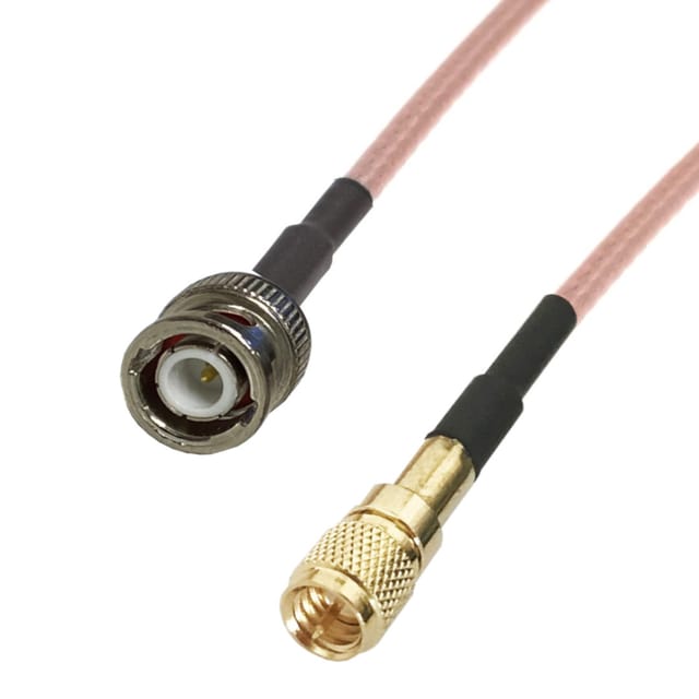 Microdot-beschleunigungsmesserkabel – Bnc-stecker Rg178 2 M