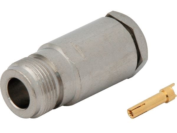 N-buchsenstecker Für Lmr400- Und H1000-kabel, Verschraubt