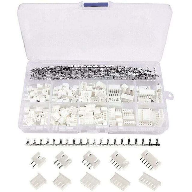 Jst 460-teiliges Steckverbinderset, Jstxh, 2/3/4/5/6-polige Stecker/buchsen, 2,54-mm-buchsenstecker