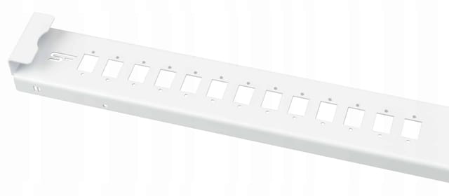 19" 1u 24xsc Simplex-glasfaserpanel