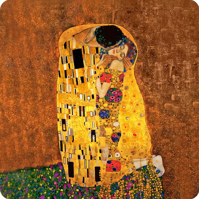 Kuss-untersetzer – 33 Cm X 33 Cm