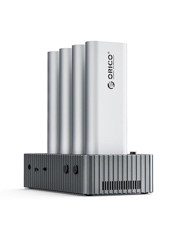 It48n-c 4-disk M.2 Nvme Clone Dockingstation - Grau