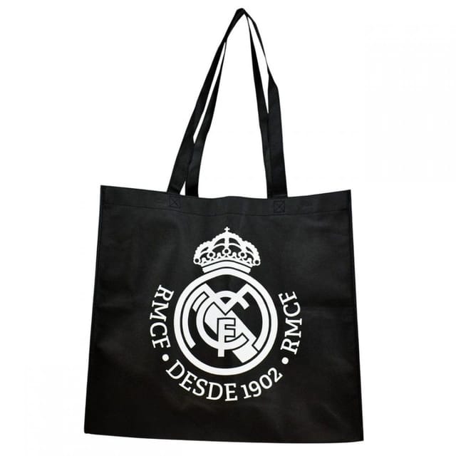 Real Madrid Einkaufstasche Nr. 2 Rm6bag2 Schwarz