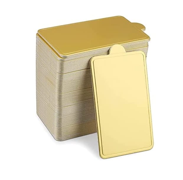Monoportion Bankettsockel 90x50mm / 100 Stück Bankettsockel