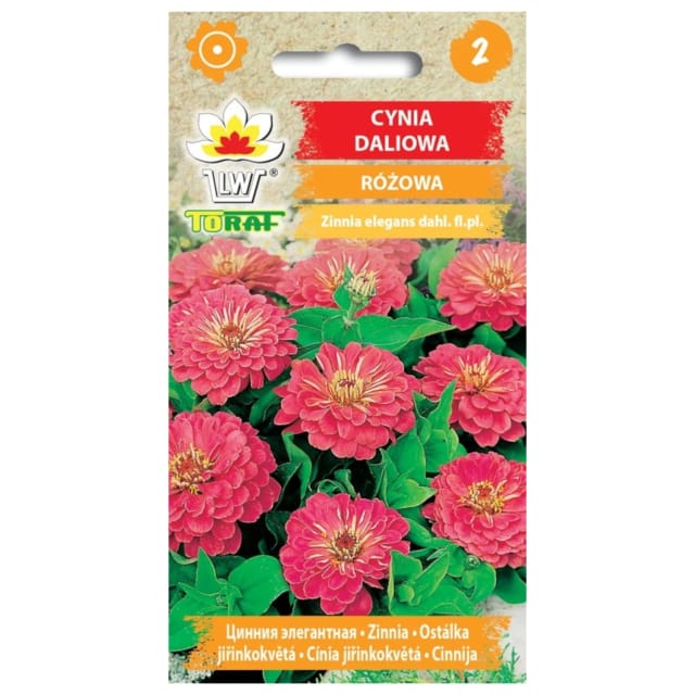 Rosa Dahlie Zinnie 1g