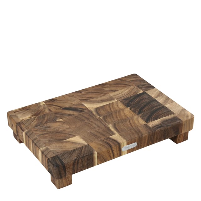 Hirnholz-hackklotz, Akazienholz, 45 X 30 X 8,5 Cm / Zassenhaus