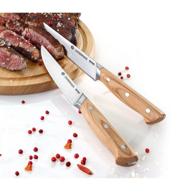Zassenhaus Steakmesserset, 2-teilig, Klingenlänge: 13 Cm