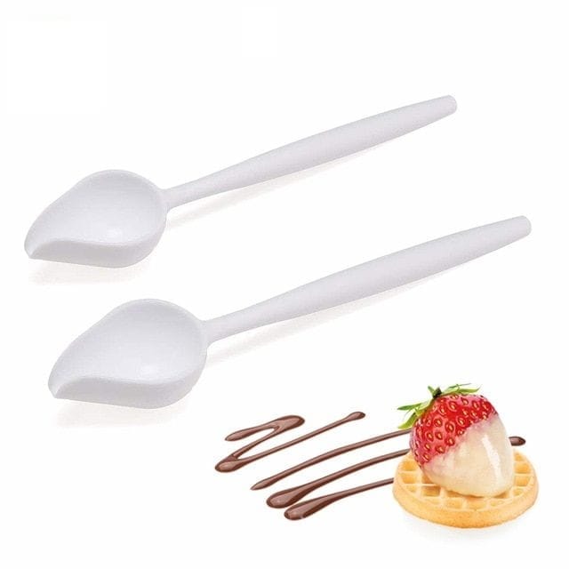 Dekorierlöffel Für Dessertteller, 2 Stück