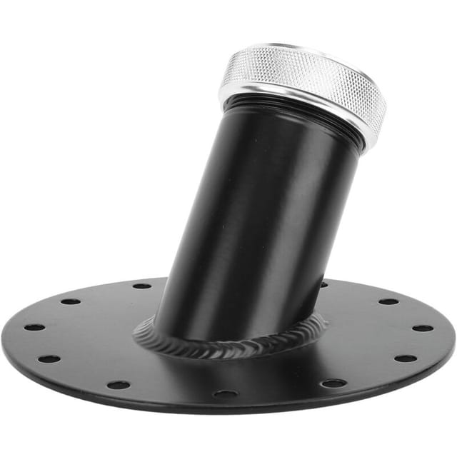 Generischer, 45° Abgewinkelter Batterieeinfüllstutzen, Einfache Installation, 1,5 Zoll Innendurchmesser Für Benzintanks (schwarz).
