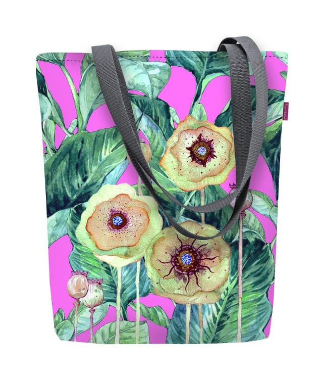 Sonnige Canvas-tasche - Opium