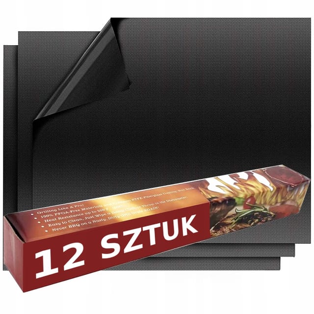 Teflonmatte Für Grill, Backofen, Backen X12