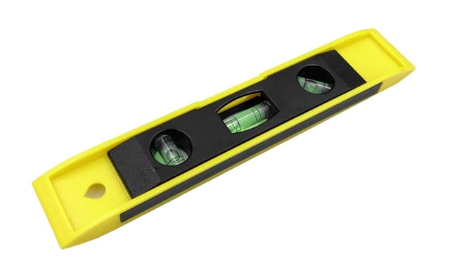 Pvc-wasserwaage Mit Magnet, 3 Libellen, 225 Mm