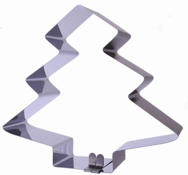 Weihnachtsbaum-back- Und Dessertrand 25 X 8 Cm