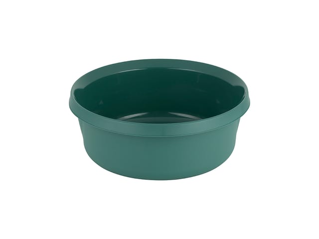Matte Kunststoffschüssel 4l Dunkelgrün -jag