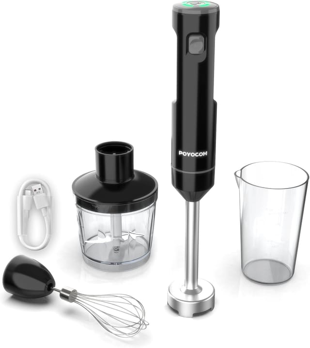 Stabmixer Kabellos Akku Stabmixer Set Pürierstab Zerkleinerer