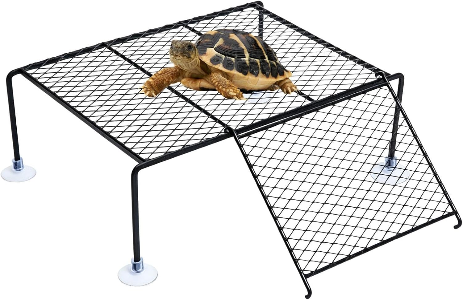 Solare Wasserschildkrötenplattform – Ruheinsel Mit Saugnapframpe, Aquarium Für Schildkröten, Sumpfschildkröten, Salamander, Krabben, Landschildkröten, Wohnzimmer, Balkon, Hotel, Restaurant
