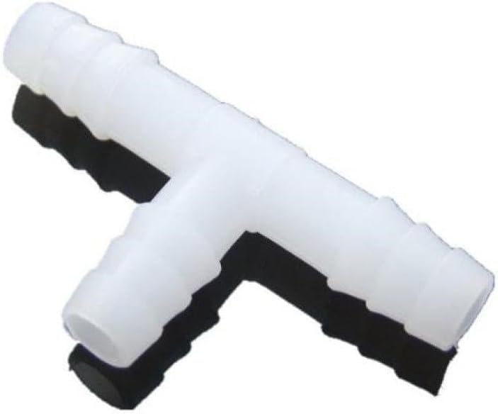 10 Stück Weiße T-verbindungsstücke Aus Polyethylen Für Aquarien, Luftschlauch-adapter, Hochtemperaturbeständige Armatur Für Aquarien