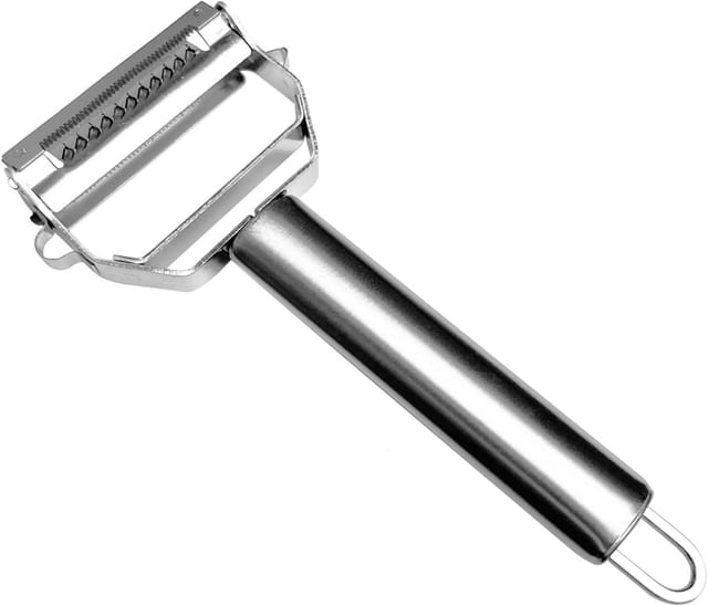 Multifunktionaler Edelstahl-schäler, Gemüseschäler, Obstschäler Und Gemüseschäler Mit Doppelseitiger Klinge, Schäler Für Äpfel, Obst, Gemüse, Karotten Und Kartoffeln (beidseitig Gehobelt (pp-beutel))