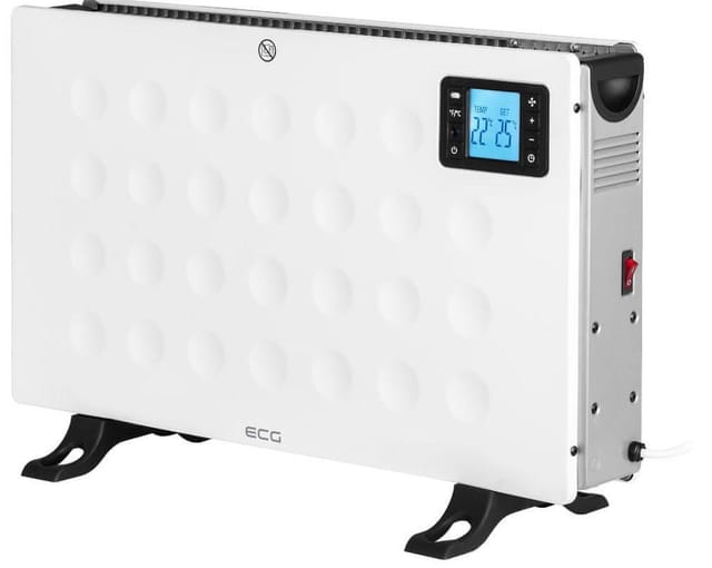 Elektrischer Heizkörper Ecg Tk 2080 Weiß 600 Mm 2000 W