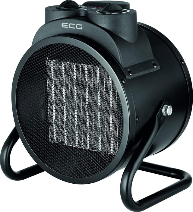 Ecg Hh 3010 Kompakter Und Leistungsstarker Heizlüfter Weiß