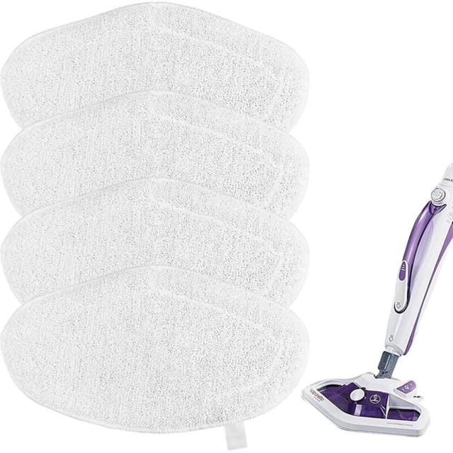 4 Vadrouilles De Rechange Lavables Pour Polti Vaporetto Brosse Vaporforce Paeu0332, Lingettes Reutilisable Pour Brosse Paeu0332 Polti Vaporetto