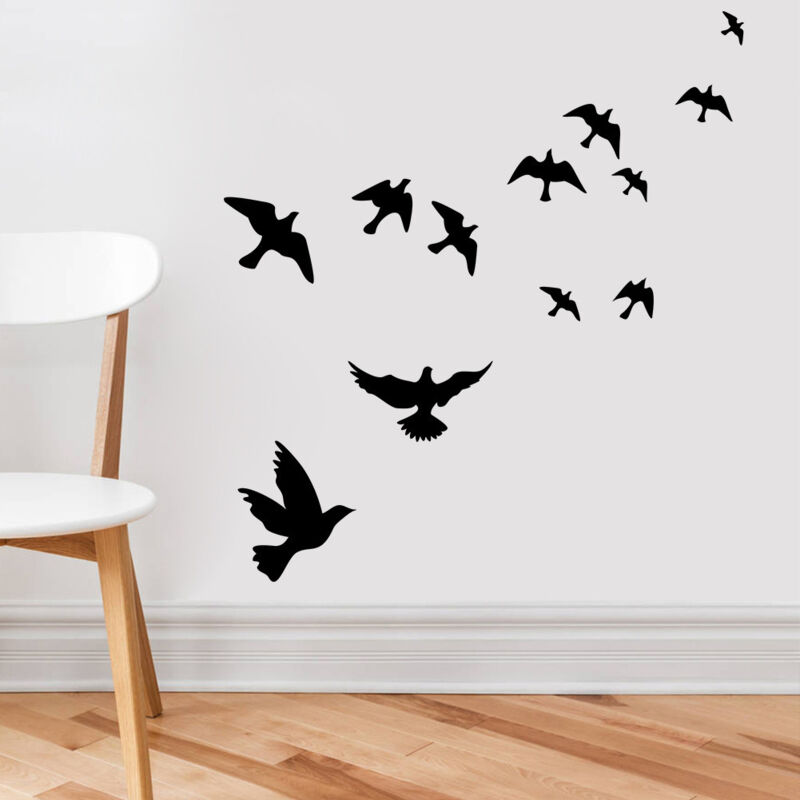 Vogelschutzaufkleber – 12er-pack Für Fenster Und Glastüren – Effektiver Aufprallschutz