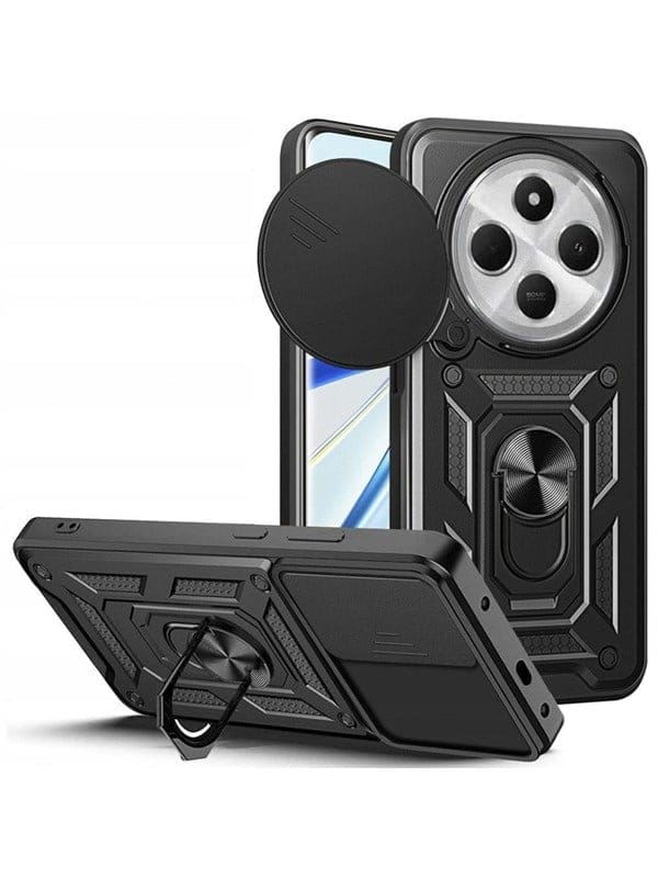 Tech-protect Camshield Pro Xiaomi Redmi 14c / Poco C75 Schwarz