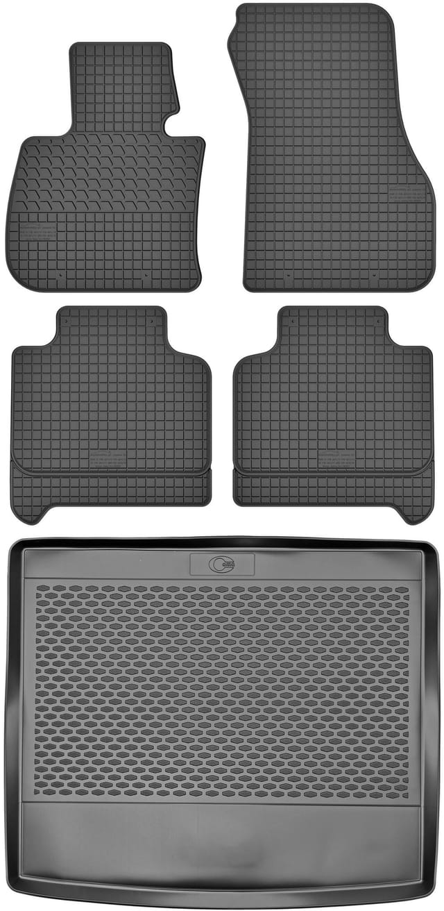 Bmw X1 F48 Suv Ab 2015 Set - Gummifußmatten + Kofferraummatte