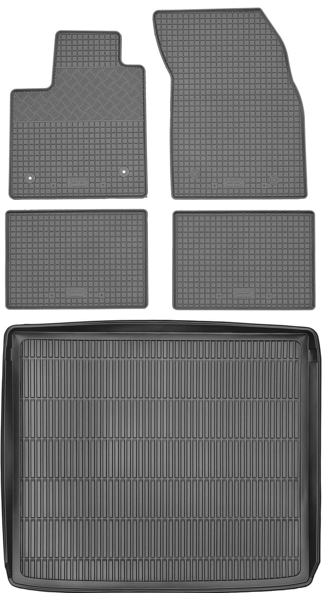 Ford Focus Iv Kombi Ab Baujahr 2018 – Set Aus Gummifußmatten Und Kofferraummatte
