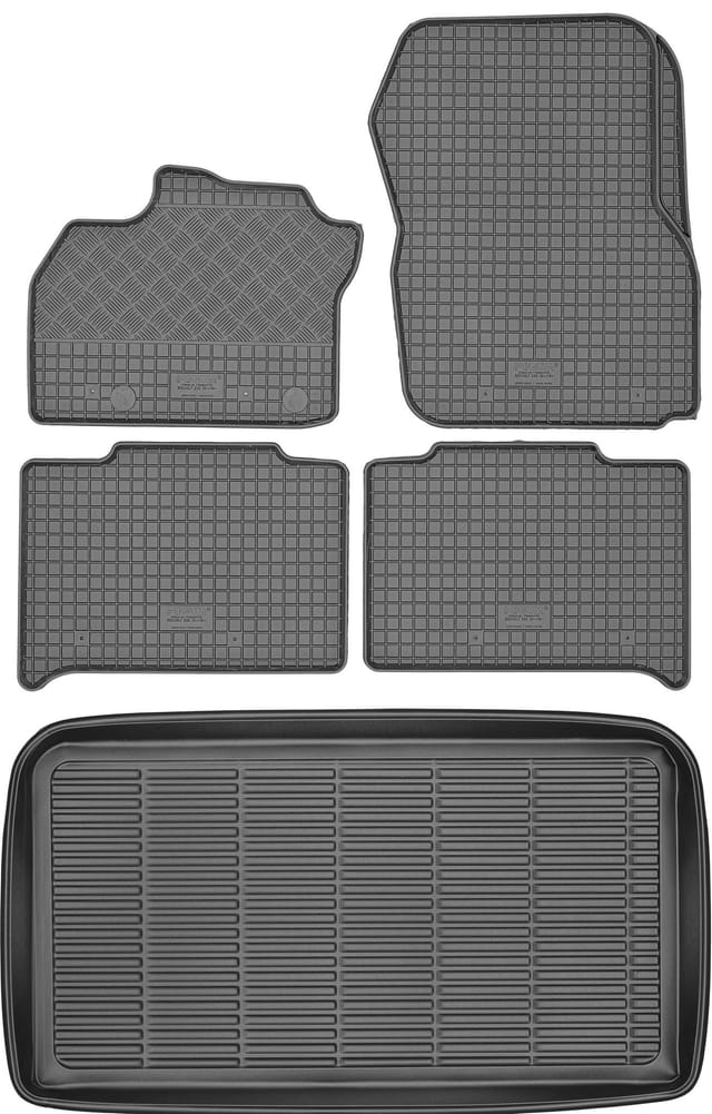 Renault Zoe Schrägheck Ab 2013 Set - Gummifußmatten + Kofferraummatte