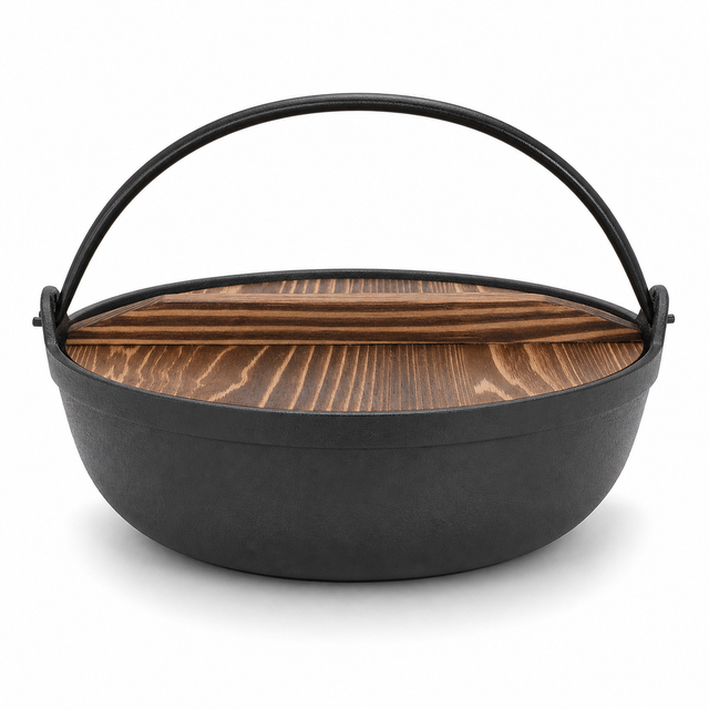 Gusseiserner Dutch Oven Für Outdoor-küche Und Hausgebrauch, Durchmesser 25 Cm