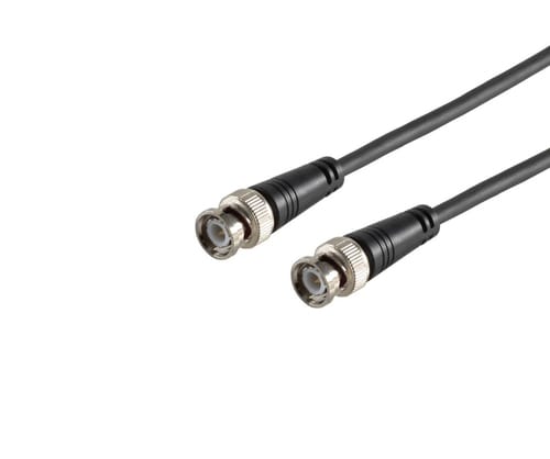 Microconnect Mc-bnc-58-50-2000 Koaxialkabel Rg-58 20 M Schwarz