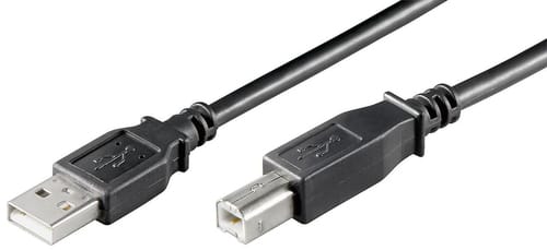 Microconnect Usbab3b-lszh Usb-kabel Usb 2.0 3 M Usb A Usb B Schwarz