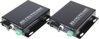 Glasfaser-videokonverter Ovh-1d/sc 1x Video + Rs-485 Sender/empfänger-set
