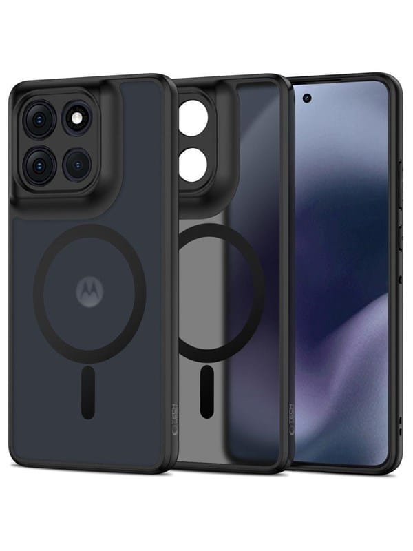 Tech-protect Magmat Magsafe Hülle Für Motorola Moto G86 5g – Mattschwarz