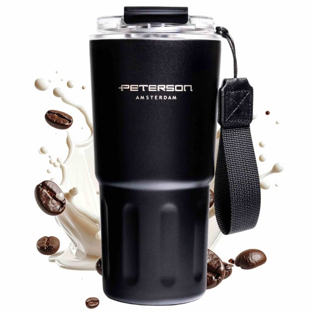 Ptn Kt-01-600-5233 Schwarzer Thermobecher
