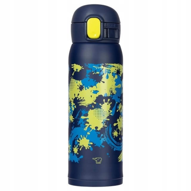 Zojirushi Sm-wm48-ad Edelstahl-thermosbecher 0,48 L Marineblau-gelb