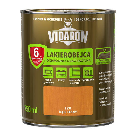 Vidaron Beize Für Helle Eiche L20 750 Ml