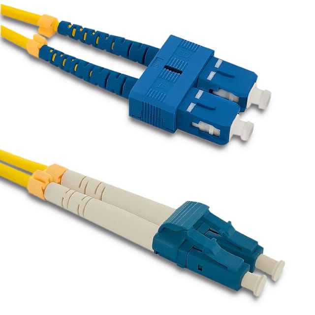 Qoltec Sc/upc - Lc/upc Glasfaser-patchkabel Singlemode 9/125 G652d Duplex 1 M