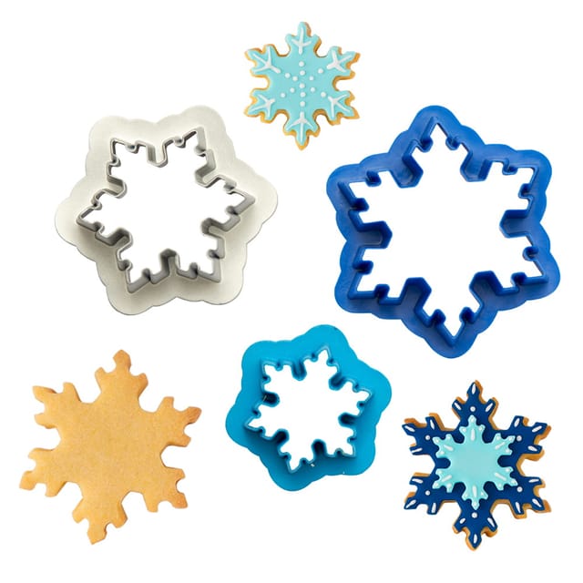 Decora Schneeflocken-ausstecher, 3 Stück