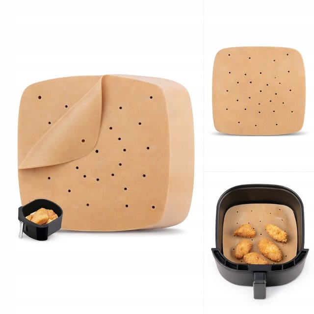 Backpapier Für Airfryer-einlagen, 20 Cm, 100 Stück