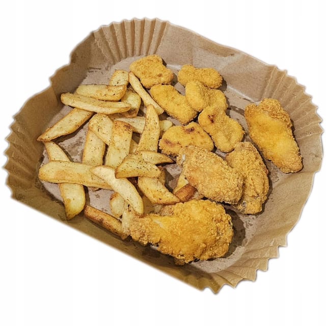 Papiereinlagen Für Airfryer, 100 Stück, 20 X 20 Cm