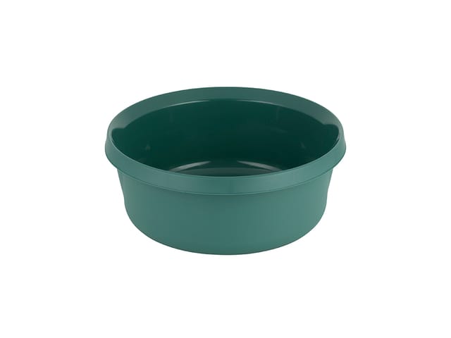 Matte Kunststoffschüssel 2l Dunkelgrün -jag