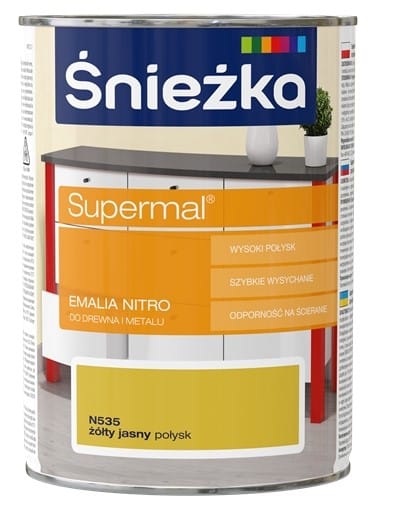 Śnieżka Supermal Nitro 0,8l Gelb