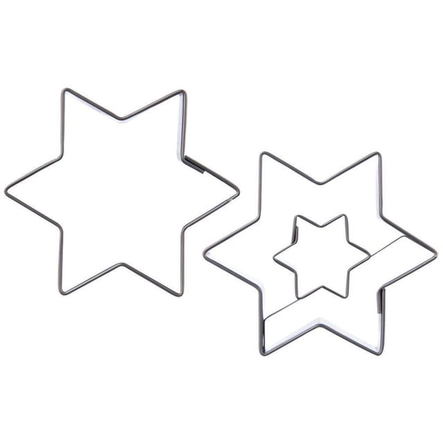 2x Stern-ausstecher Für Lebkuchen