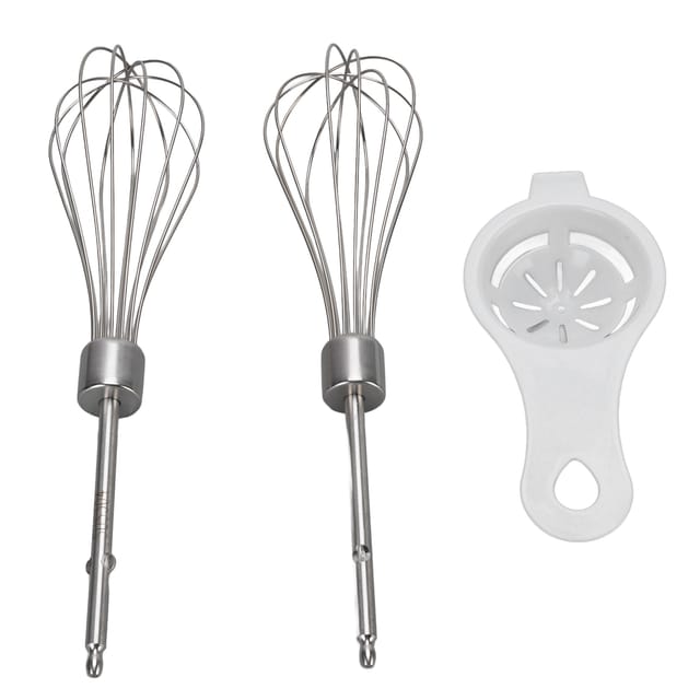 Ersatz-schneebesen Für Handmixer – 2 Stück Aus Edelstahl 304 Mit Eiertrenner