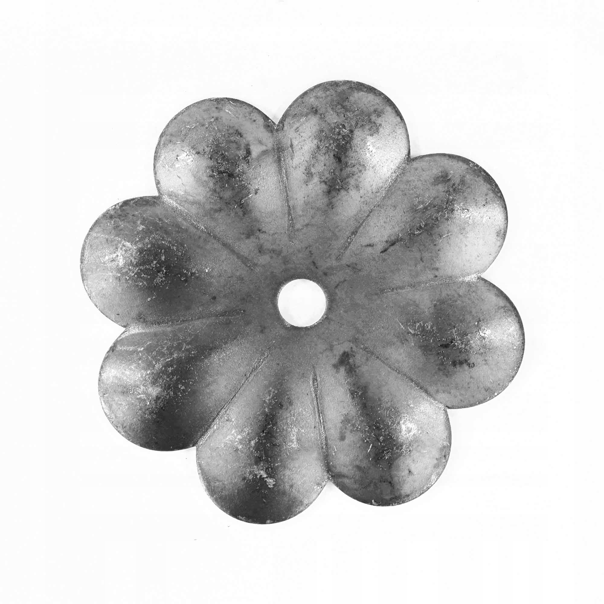 Blumenförmige Schmiedeeisen-zaunelemente Fi 90 50.006